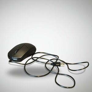 Wired USB Optical Mouse - Black